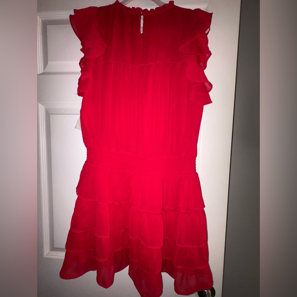 1. State Red Ruffle Dress - Picture 3 of 3